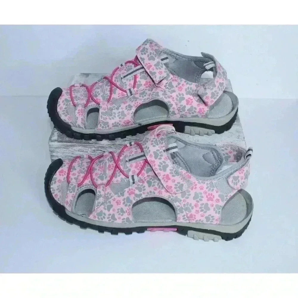 Animal Rescue Walking Paws Sport Vegan Sandals Dog & Cat Paws Women's Size 10 - Picture 3 of 12